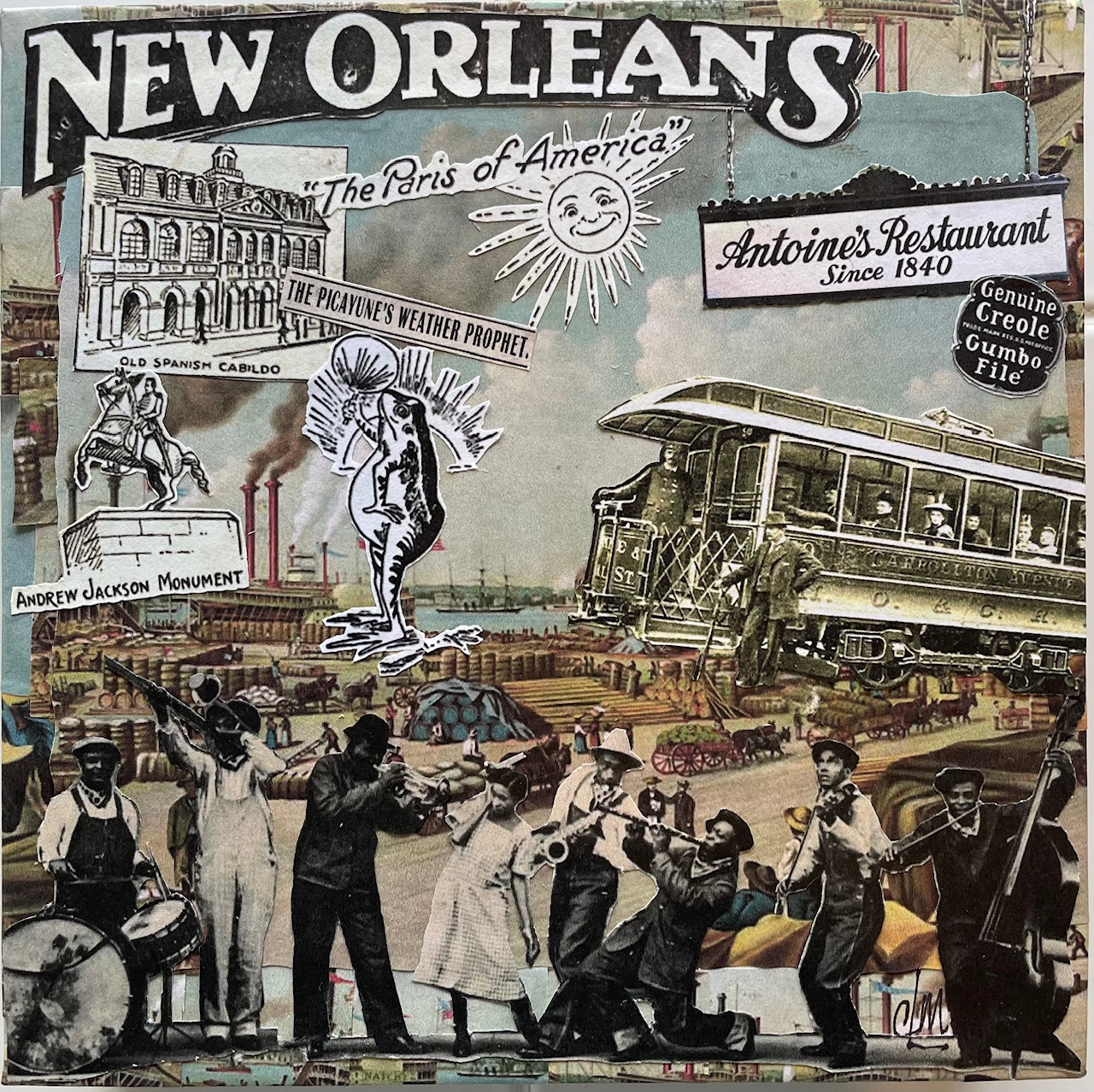 Vintage New Orleans 6x6 box Lynch 2025